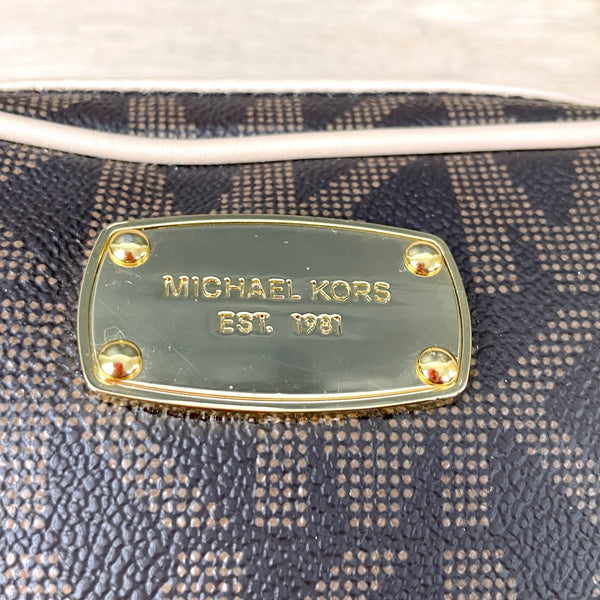Michael Kors small crossbody bag - brown and tan - NextStage Vintage