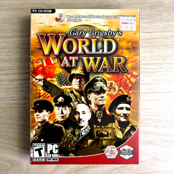 WWII PC games - Korsun Pocket Decisive Battles of WWII, World at War, Uncommon Valor - XP/2000 install