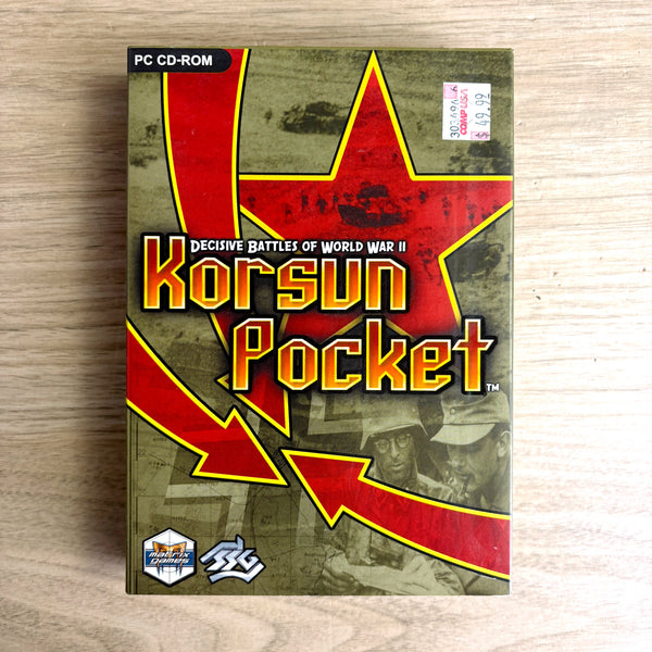 WWII PC games - Korsun Pocket Decisive Battles of WWII, World at War, Uncommon Valor - XP/2000 install