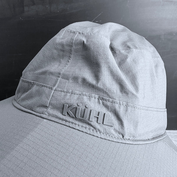 KÜHL Wide Brim Sun Hat Gray Nylon S/M | Hiking Fishing Outdoor Safari Cap - NextStage Vintage