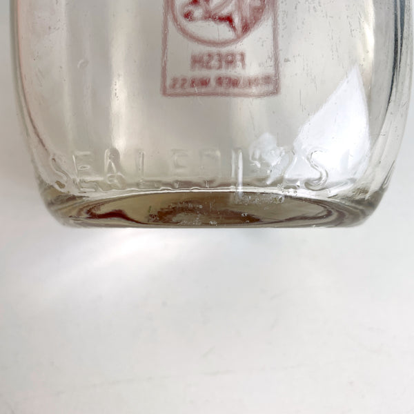 Kusek Bros Farm milk bottle - Palmer, MA - vintage bottle - NextStage Vintage