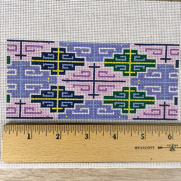 Lee's Needle Arts Purple Geometric insert needlepoint canvas #BB71 - NextStage Vintage