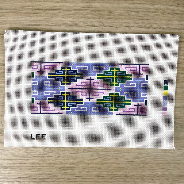 Lee's Needle Arts Purple Geometric insert needlepoint canvas #BB71 - NextStage Vintage