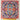 Lee geometric floral pillow needlepoint canvas #P1148 - NextStage Vintage