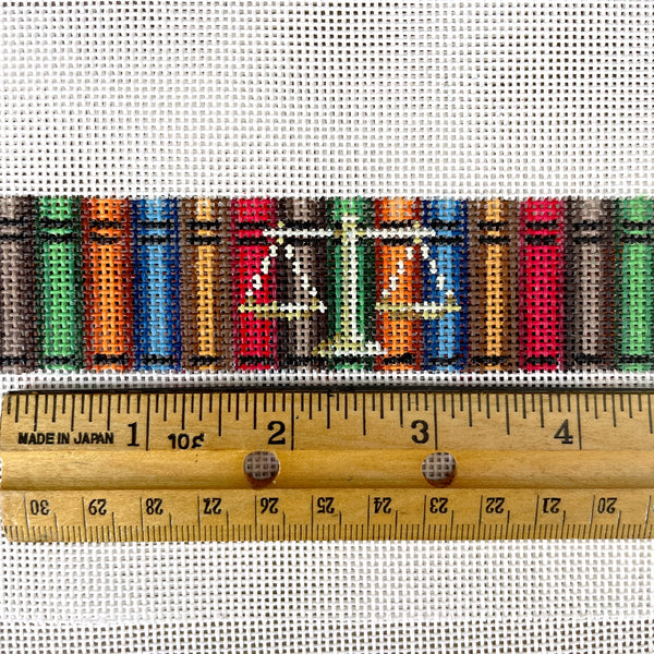 Susan Roberts Lawyer Books and Scales Belt needlepoint canvas #MH-3510 - NextStage Vintage