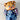 Artist made teddy bear in overalls polymer pin - signed S. Lehman - 1984 - NextStage Vintage