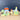 Occupied Japan lighthouse and pagoda figurine miniatures - 1940s vintage - NextStage Vintage