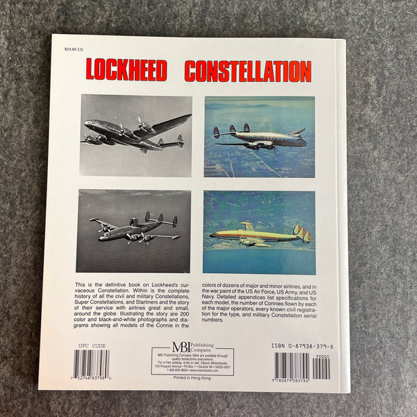 Lockheed Constellation - Curtis K. Stringfellow and Peter M. Bowers - 1992 softcover