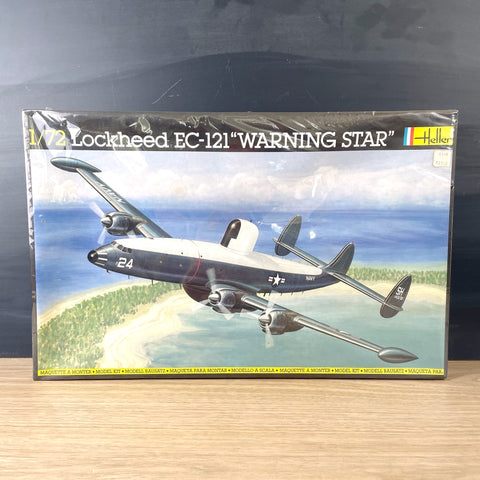 Heller Lockheed EC-121 "Warning Star" U.S. Navy 1/72 scale model kit - complete - NextStage Vintage