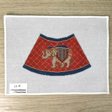 CanvasWorks Traditions Shanta shade needlepoint canvas #LS5 - NextStage Vintage
