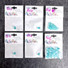 Swarovski Elements lt turquoise beads - Rondelles, Rivolis, Briolettes - factory pack - NextStage Vintage
