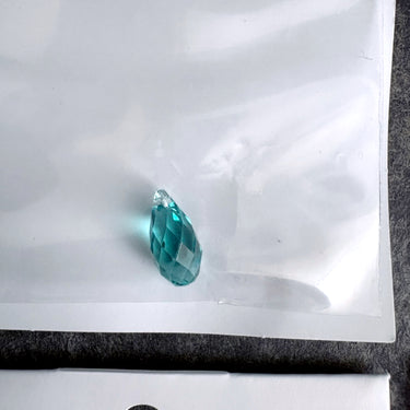 Swarovski Elements lt turquoise beads - Rondelles, Rivolis, Briolettes - factory pack - NextStage Vintage