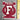 Letterman varsity letter patch "F” - music band- vintage maroon and gray felt lyre - NextStage Vintage