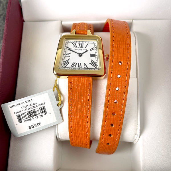 Bruno Magli Emma double wrap band watch #1143 - NWT - NextStage Vintage