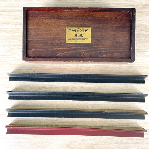 Parker Brothers Mah-Jongg set - 1920s vintage