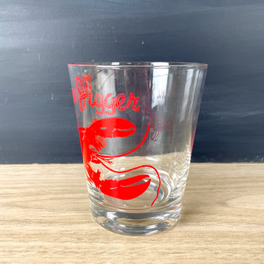 Maine Jigger kitsch barware glass - vintage souvenir - NextStage Vintage