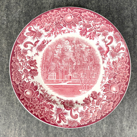 St Paul's School Wedgwood Plate - Manville House - 1950s vintage - NextStage Vintage