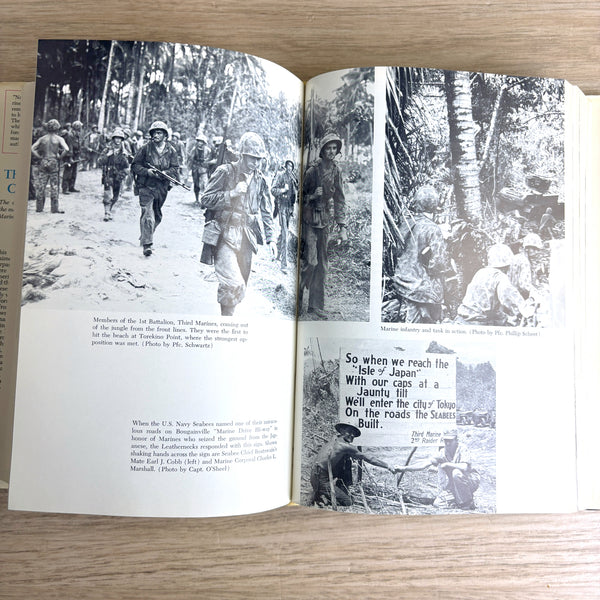 The United States Marine Corps in World War II - S E Smith - 1969 hardcover - NextStage Vintage