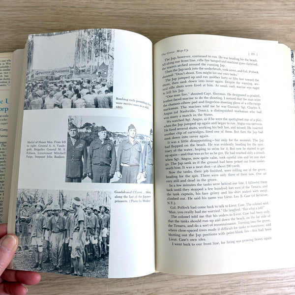 The United States Marine Corps in World War II - S E Smith - 1969 hardcover - NextStage Vintage