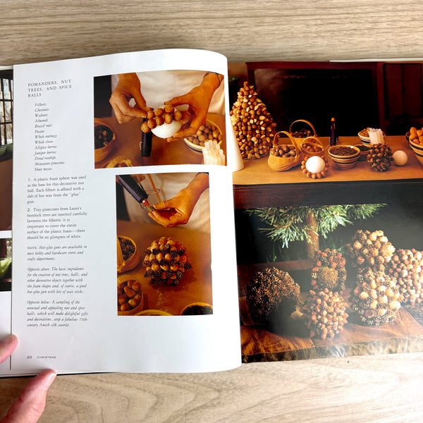 Martha Stewart's Christmas: Entertaining, Decorating, and Giving - 1989 with dust jacket