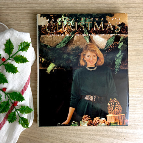 Martha Stewart's Christmas: Entertaining, Decorating, and Giving - 1989 with dust jacket