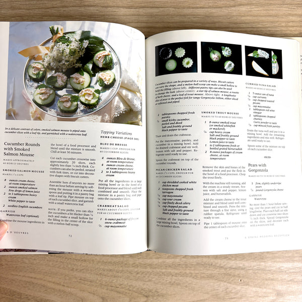 Martha Stewart's Hors d'Oeuvres - 1984 with dust jacket