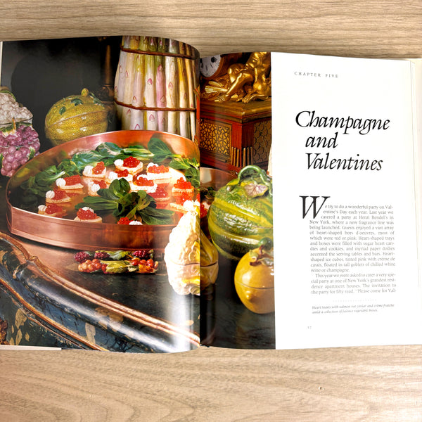Martha Stewart's Hors d'Oeuvres - 1984 with dust jacket