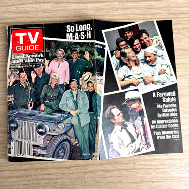 TV Guide Magazine - So Long M*A*S*H - Issue #1559 Feb 12, 1983 - Vol 31 No 7 - Johnstown-Altoona - NextStage Vintage