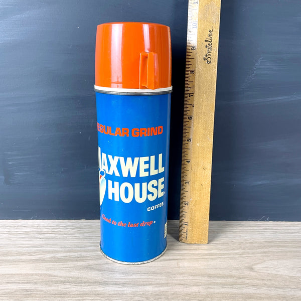 Maxwell House "Good to the Last Drop" Thermos - vintage promotional product - NextStage Vintage