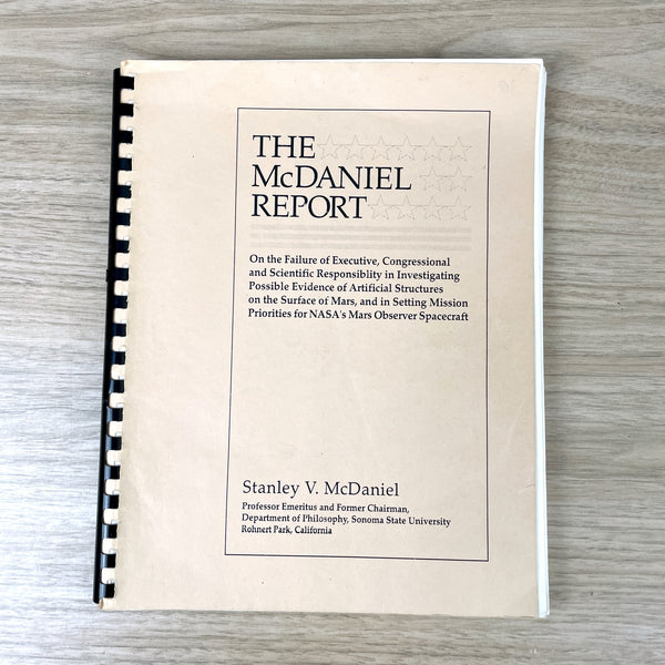 The McDaniel Report - third draft edition - Stanley V. McDaniel - 1993 - NextStage Vintage