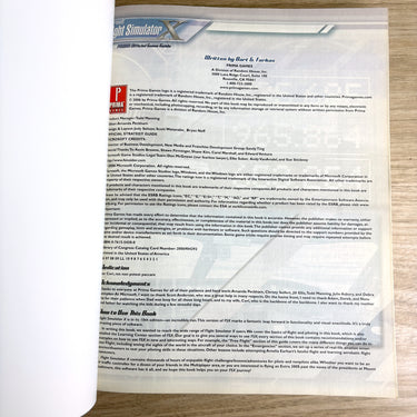 Microsoft Flight Simulator official guide - Bart G. Farkas - Prima Games - 2006 - NextStage Vintage