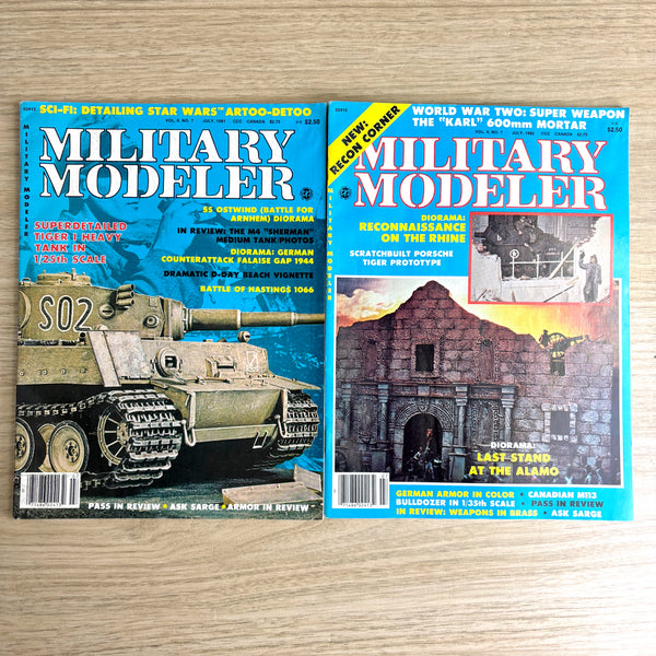 Military Modeler magazines - 29 issues - 1974-1980