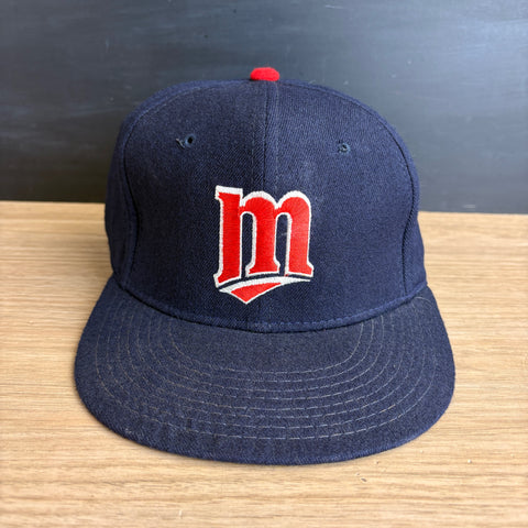 Minnesota Twins New Era Diamond Collection 1989-1990 wool fitted cap - size 7 1/2