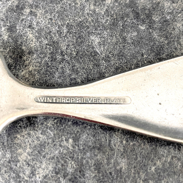 Minnie Mouse Disney Winthrop silverplate baby fork - 1940s vintage - NextStage Vintage