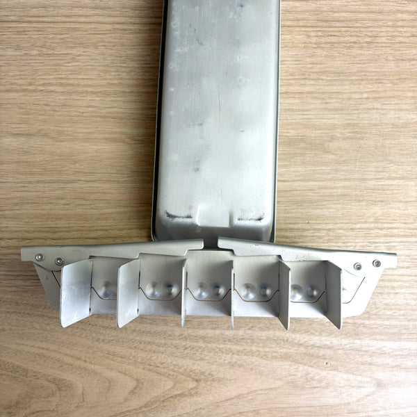 Mirro double lever handle aluminum ice cube tray - 1960s vintage