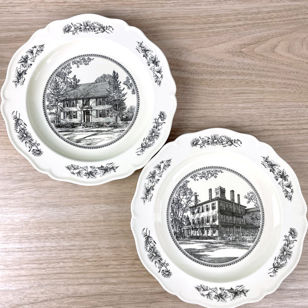 Miss Porter's School Wedgwood plate set - 11 plates - NextStage Vintage