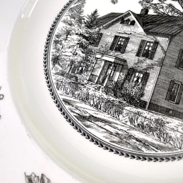 Miss Porter's School Wedgwood plate set - 11 plates - NextStage Vintage