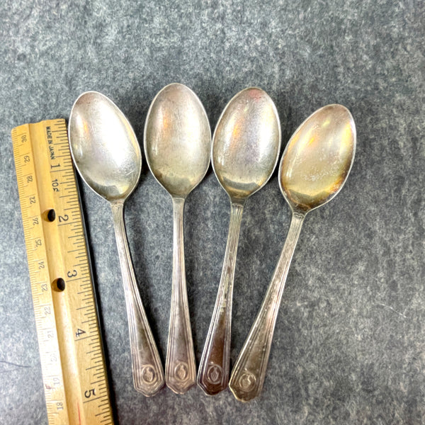 Demitasse mix and match spoons - lot of 12 - vintage silverplate