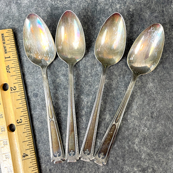 Demitasse mix and match spoons - lot of 12 - vintage silverplate