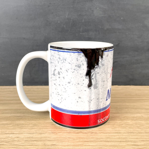 Mobiloil can reproduction mug - American Brand Studio - NextStage Vintage