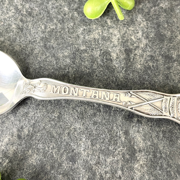 Montana seal spoon by Wallace Silversmiths - A+ silver plate - NextStage Vintage