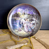 Moonbeam Trails by Mimi Jobe princess and unicorn decorative plate - 1996 vintage - NextStage Vintage
