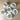 Mottahedeh Aviary pattern flat cups and saucers - set of 6 - NextStage Vintage