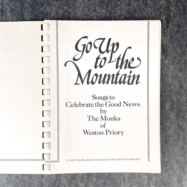 Go Up to the Mountain - songs by Monks of the Weston Priory - 1978 - NextStage Vintage