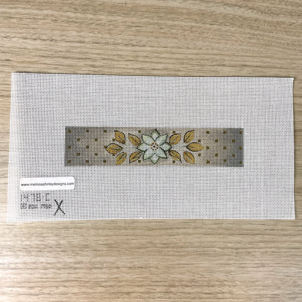 Melissa Shirley Designs Floral Cuff Bracelet needlepoint canvas #1478-C - NextStage Vintage