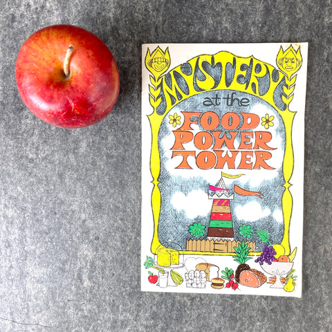 Mystery at the Food Power Tower - National Live Stock and Meat Board - 1971 booklet - NextStage Vintage