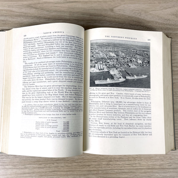 North America: Its People and The Resources, Development, and Prospects of the Continent as the Home of Man - 1942 hardcover - NextStage Vintage