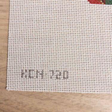 Kelly Clark Morrison Plaid Mini Stocking Needlepoint Canvas KCN720 NOS