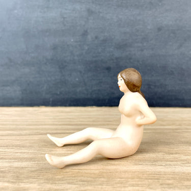 Miniature nude porcelain lady - antique figurine - NextStage Vintage