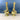 Weighted brass vases with nudes - a pair - antique decor - NextStage Vintage